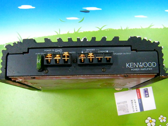 kenwood健伍汽车功放 型号kac-629s 功率350w